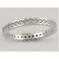 0.52ct  Vs/ef Round Diamond Full Eternity Ring