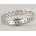 1.03ct  Vs/ef Round Diamond Full Eternity Ring