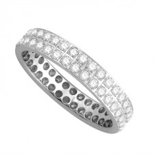 1.00ct  Vs/ef Round Diamond Full Eternity Ring