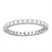 1.03ct  Vs/ef Round Diamond Eternity Ring