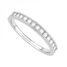 0.22ct  Vs/ef Round Diamond Eternity Ring