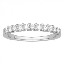 Petite Round Diamond Half Eternity Ring Petite Round Diamond Half Eternity Ring