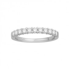 2.5mm Elegant Round Diamond Eternity Ring