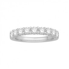 1.04ct  Vs/ef Round Diamond Eternity Ring
