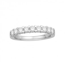 0.82ct  Vs/ef Round Diamond Eternity Ring