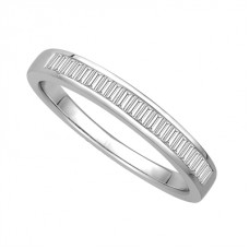 3.5mm Elegant Baguette Diamond Eternity Ring 3.5mm Elegant Baguette Diamond Eternity Ring