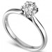 Modern Round Diamond Engagement Ring