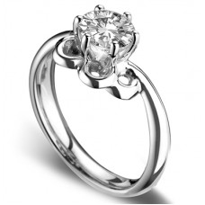 Unique Round Diamond Designer Ring
