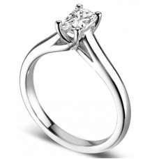Modern Radiant Diamond Engagement Ring