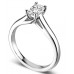 Modern Radiant Diamond Engagement Ring
