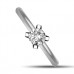 0.90ct I1/e Round Diamond Solitaire Ring
