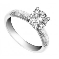 Unique Vintage Round Diamond Ring Unique Vintage Round Diamond Ring