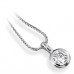 Classic Round Diamond Solitaire Pendant