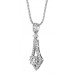 Stylish Round Diamond Designer Pendant
