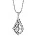 Stylish Round Diamond Designer Pendant