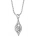 Stylish Round Diamond Designer Pendant