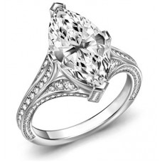 Exclusive Marquise Diamond Designer Vintage Ring