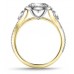 Exclusive Trio Oval/pear Diamond Vintage Ring