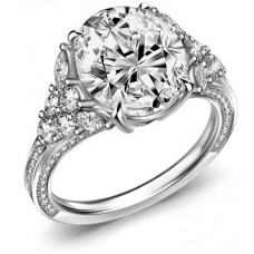 Exclusive Oval/round/marquise Diamond Vintage Ring Exclusive Oval/round/marquise Diamond Vintage Ring