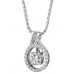 Stylish Round Diamond Designer Pendant