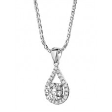 Stylish Round Diamond Designer Pendant