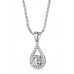 Stylish Round Diamond Designer Pendant