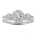 Unique Round Diamond Designer Ring
