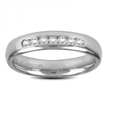 0.25ct I1/g Round Diamond Eternity Ring