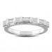0.45ct Si/f Princess Diamond Etenrity Ring