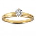 0.38ct I1/h Round Diamond Solitaire Ring