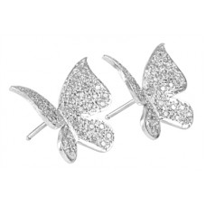 1.75ct I1/g Designer Butterfly Earrings 1.75ct I1/g Designer Butterfly Earrings