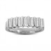 0.59ct Si/f Emerald Eternity Ring