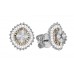 Elegant Marquise/princess/baguette Diamond Designer Earrings