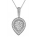 0.33ct Vvs/ef Round Diamond Designer Pendant