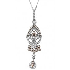 Elegant Round Diamond Designer Pendant