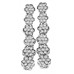 0.55ct Vs/ef Round Diamond Designer Earrings