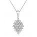0.24ct Vs/ef Round Diamond Designer Pendant