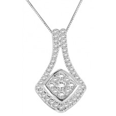 0.25ct Vs/fg Round Diamond Pendant