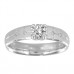 4.5mm Round Diamond Mens Ring