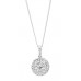 Starla Round Diamond Halo Pendant Starla Round Diamond Halo Pendant