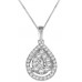 0.50ct Vs/fg Round Diamond Pendant