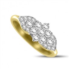 0.72ct Si2/g Round Diamond Dress Ring