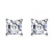 Lucida Asscher Cut Diamond Earrings