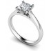 Certified 2.02ct Si2/h Princess Diamond Ring