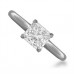 2.00ct Si2/j Princess Diamond Solitaire Ring