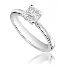1.01ct Vs2/g Princess Diamond Solitaire Ring
