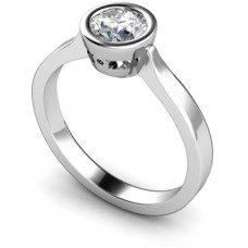 1.08ct I1/f Round Diamond Solitaire Ring