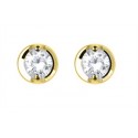 0.70ct Vs/fg Round Diamond Stud Earrings