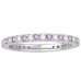 0.55ct Vs/ef Round/pink Saphhire Diamond Ring