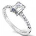 Agi Certified 0.75ct If/d Emerald Diamond Ring